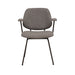 Eetkamerstoel Loreto - Mushroom - Royal Boucle - Brons...-Eetkamerstoelen-LABEL51