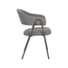 LABEL51 Eetkamerstoel Lowen - Grijs - Boucle-Eetkamerstoelen-LABEL51