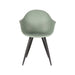 LABEL51 Eetkamerstoel Luca - Forest - PP - Zwart Metalen Frame-Eetkamerstoelen-LABEL51