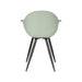 LABEL51 Eetkamerstoel Luca - Forest - PP - Zwart Metalen Frame-Eetkamerstoelen-LABEL51