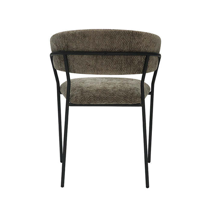 LABEL51 Eetkamerstoel Luuk Hunter 58x45x80 cm-Eetkamerstoelen-LABEL51