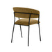 LABEL51 Eetkamerstoel Luuk Mustard 58x45x80 cm-Eetkamerstoelen-LABEL51