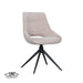 LABEL51 Eetkamerstoel Marlow - Clay - Elite - Zwart Metalen Frame-Eetkamerstoelen-LABEL51