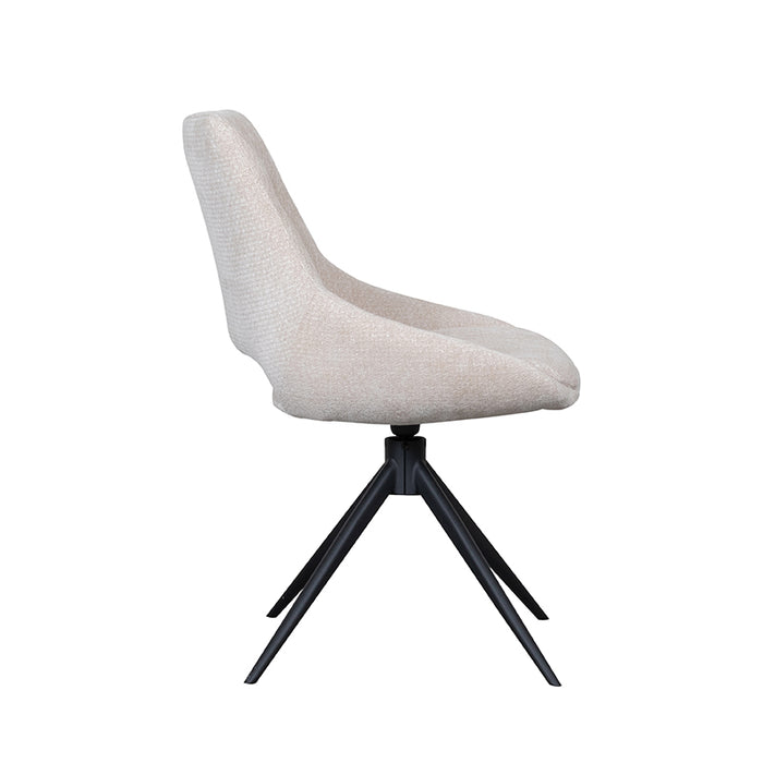 Esszimmerstuhl Marlow - Natur - Elite - Drehbar