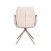 LABEL51 Eetkamerstoel Mellow - Naturel - Boucle #2 - Draaibaar-Eetkamerstoelen-LABEL51