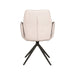 LABEL51 Eetkamerstoel Mellow - Naturel - Boucle - Draaibaar-Eetkamerstoelen-LABEL51