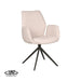 LABEL51 Eetkamerstoel Mellow - Naturel - Boucle - Draaibaar-Eetkamerstoelen-LABEL51
