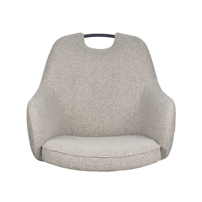 LABEL51 Eetkamerstoel Mix and Match Bouclé Naturel-Eetkamerstoelen-LABEL51