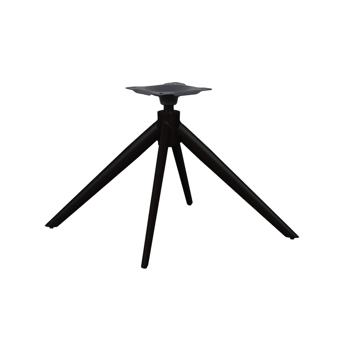 LABEL51 Eetkamerstoel Mix and Match Metaal Zwart Draaibaar-Eetkamerstoelen-LABEL51