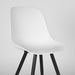 LABEL51 Eetkamerstoel Monza - Wit - PP - Zwart Metalen Frame-Eetkamerstoelen-LABEL51