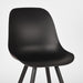 LABEL51 Eetkamerstoel Monza Zwart PP Metaal 46x54x88 cm-Eetkamerstoelen-LABEL51