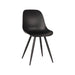 LABEL51 Eetkamerstoel Monza - Zwart - PP - Zwart Metalen Frame-Eetkamerstoelen-LABEL51