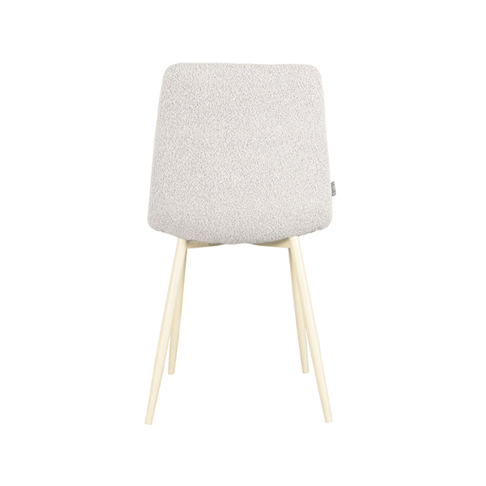 LABEL51 Eetkamerstoel Nino - Champagne - Boucle-Eetkamerstoelen-LABEL51