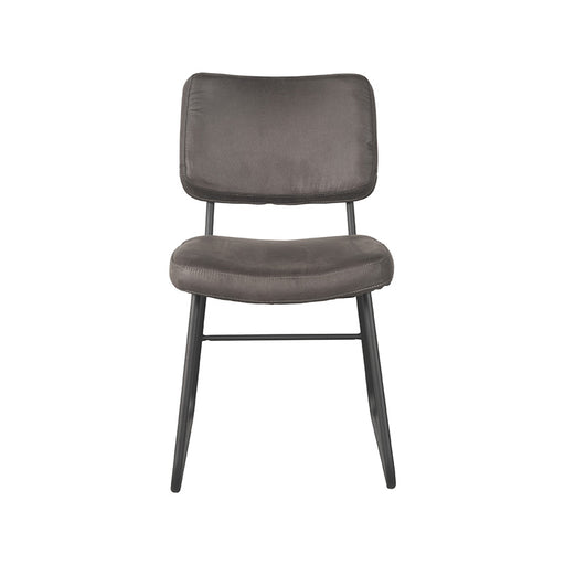LABEL51 Eetkamerstoel Noah - Antraciet - Micro Suede-Eetkamerstoelen-LABEL51