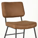 LABEL51 Eetkamerstoel Noah - Cognac - Micro Suede-Eetkamerstoelen-LABEL51