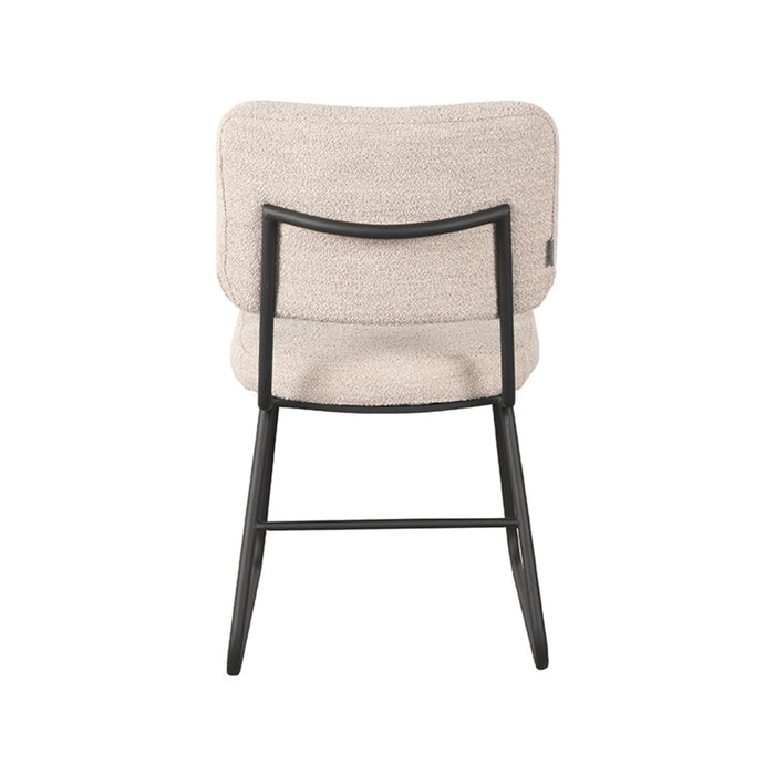 LABEL51 Eetkamerstoel Noah Naturel Boucle 47x61x85 cm-Eetkamerstoelen-LABEL51