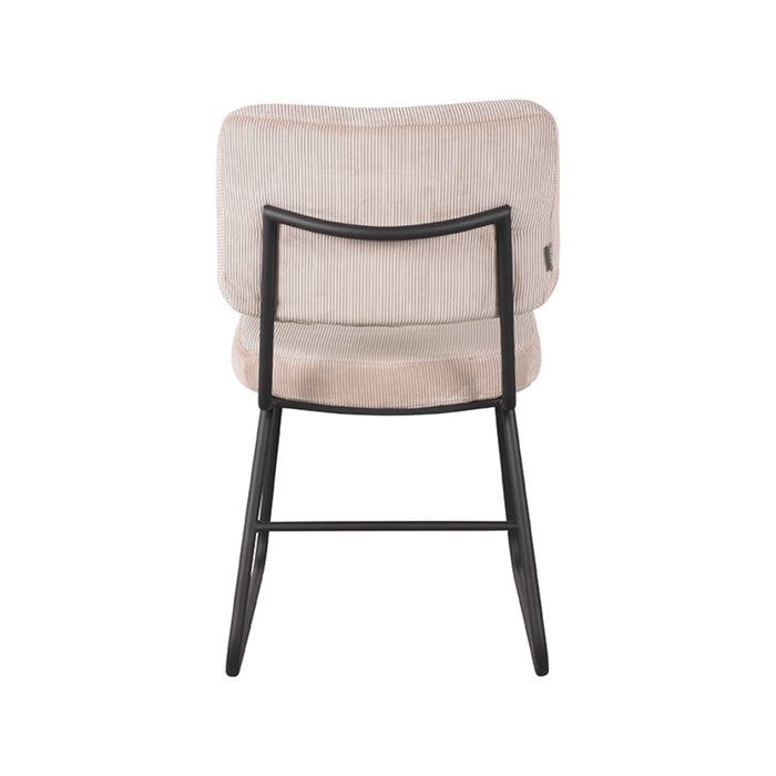 LABEL51 Eetkamerstoel Noah - Naturel - Ribcord-Eetkamerstoelen-LABEL51
