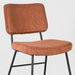 LABEL51 Eetkamerstoel Noah - Rust - Ribcord - Zwart Metalen Frame-Eetkamerstoelen-LABEL51