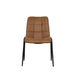 LABEL51 Eetkamerstoel Noor Cognac Micro Suede 51x61x84 cm-Eetkamerstoelen-LABEL51