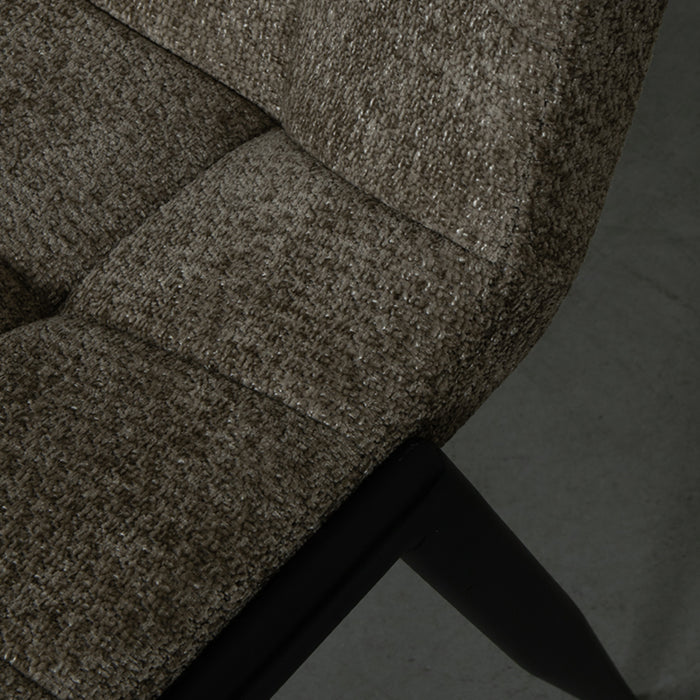 LABEL51 Eetkamerstoel Noor - Hunter - Elite - Black Frame-Eetkamerstoelen-LABEL51