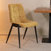 LABEL51 Eetkamerstoel Noor - Mustard - Elite-Eetkamerstoelen-LABEL51