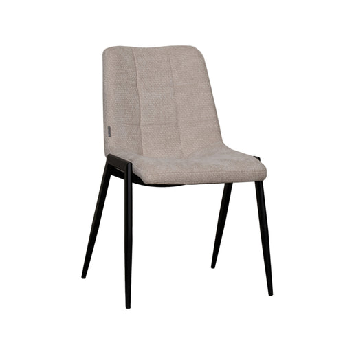 LABEL51 Eetkamerstoel Noor - Naturel - Elite - Black Frame-Eetkamerstoelen-LABEL51