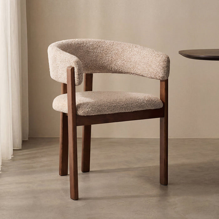 LABEL51 Dining chair Osaka Fabric Beige