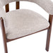 LABEL51 Eetkamerstoel Osaka Stof Beige-Eetkamerstoelen-LABEL51