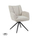 Eetkamerstoel Padua - Naturel - Royal Boucle - Draaibaar-Eetkamerstoelen-LABEL51