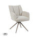 Eetkamerstoel Padua - Naturel - Royal Boucle - Taupe Metalen...-Eetkamerstoelen-LABEL51