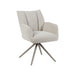 Eetkamerstoel Padua - Naturel - Royal Boucle - Taupe Metalen...-Eetkamerstoelen-LABEL51
