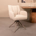 LABEL51 Eetkamerstoel Padua - Naturel - Royal Boucle - Taupe Metalen...-Eetkamerstoelen-LABEL51