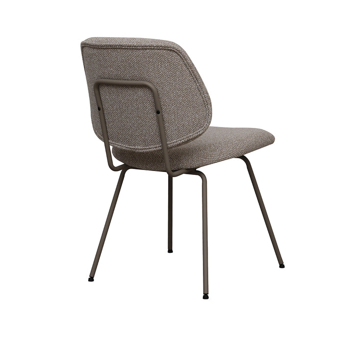 LABEL51 Eetkamerstoel Ravenna Naturel Boucle 50x59x82 cm-Eetkamerstoelen-LABEL51