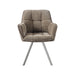LABEL51 Eetkamerstoel Riley Stof Taupe-Eetkamerstoelen-LABEL51