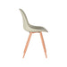 LABEL51 Eetkamerstoel Rimini Breeze PP Naturel Houtlook Frame 46x54x88 cm-Eetkamerstoelen-LABEL51