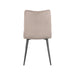 LABEL51 Eetkamerstoel Riv Clay Cato Zwart Metalen Frame 47x59x88 cm-Eetkamerstoelen-LABEL51