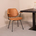 LABEL51 Eetkamerstoel Rivano - Cognac - Micro Suede-Eetkamerstoelen-LABEL51