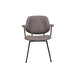 Eetkamerstoel Rivano - Taupe - Micro Suede-Eetkamerstoelen-LABEL51