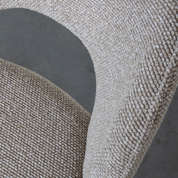 LABEL51 Eetkamerstoel Sakura Bouclé Mushroom-Eetkamerstoelen-LABEL51