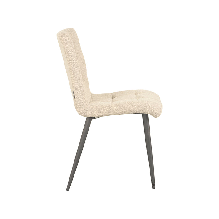 LABEL51 Eetkamerstoel Sam - Naturel - Boucle-Eetkamerstoelen-LABEL51