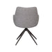 LABEL51 Eetkamerstoel Sawa Bouclé Mushroom Draaibaar Bronze Onderstel-Eetkamerstoelen-LABEL51