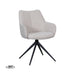 LABEL51 Eetkamerstoel Sawa Naturel Zwart 58x60x83 cm-Eetkamerstoelen-LABEL51