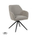 LABEL51 Eetkamerstoel Sayuri - Mushroom - Royal Boucle - Draaibaar-Eetkamerstoelen-LABEL51