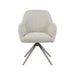Eetkamerstoel Sayuri - Naturel - Royal Boucle - Taupe Metalen...-Eetkamerstoelen-LABEL51