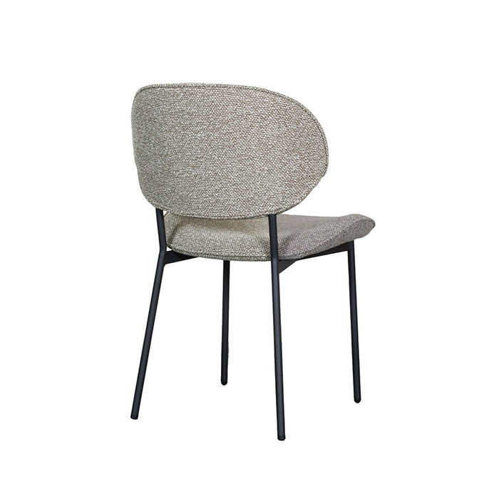 LABEL51 Eetkamerstoel Senn - Mushroom - Royal Boucle-Eetkamerstoelen-LABEL51