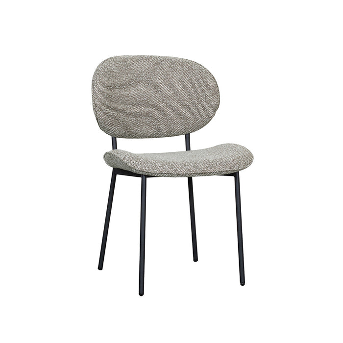 LABEL51 Eetkamerstoel Senn - Mushroom - Royal Boucle-Eetkamerstoelen-LABEL51