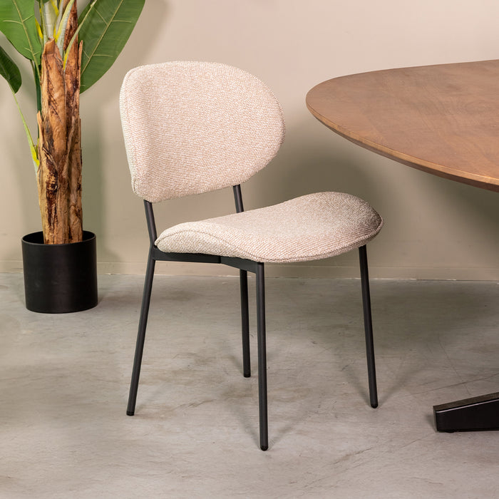 LABEL51 Dining Chair Senn Natural 59x53x85 cm