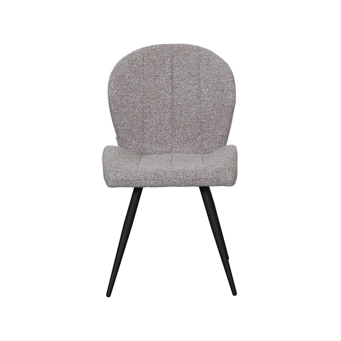 LABEL51 Eetkamerstoel Sil Bouclé Mushroom-Eetkamerstoelen-LABEL51