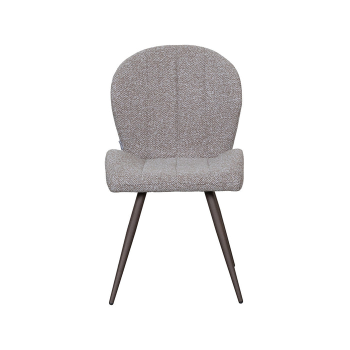 LABEL51 Eetkamerstoel Sil Bouclé Mushroom-Eetkamerstoelen-LABEL51