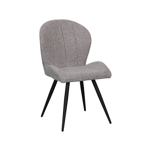 LABEL51 Eetkamerstoel Sil Bouclé Mushroom-Eetkamerstoelen-LABEL51
